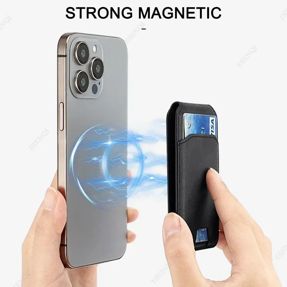 MagSafe Wallet — Slim Card Holder + Kickstand for iPhone