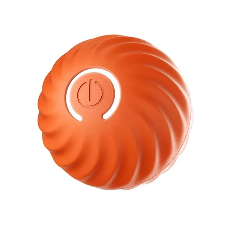 Automatic Interactive Dog Ball — Self-Rolling Touch-Activated Pet Toy, USB Rechargeable